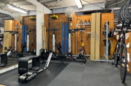 バイシクルパークO2のフィッティングスペース