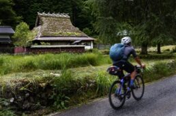 茅葺屋根が現存する集落