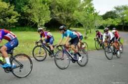 女子Qリーグ、中学生Nリーグ2024-25第6戦しもふさクリテリウム 9月