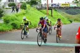 女子Qリーグ、中学生Nリーグ2024-25第6戦しもふさクリテリウム 9月