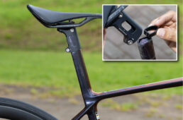 TCRアドバンスドSLのシートクランプ