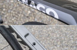 コルナゴ・V4のダウンチューブ