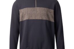 パールイズミ　クラッシック ハーフジップ スウェット