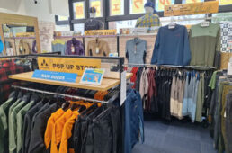 ファウデ24-25秋冬物展示