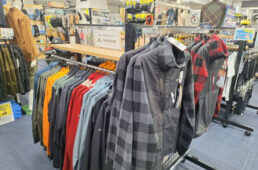 ファウデ24-25秋冬物展示