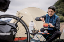 自転車キャンプ