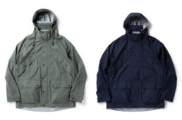 3レイヤーフルシームフィールドレインコート