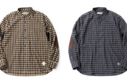 ネルチェックシャツ