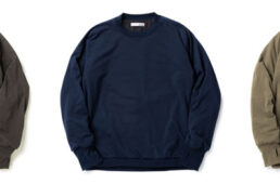 バックメッシュクルースウェット