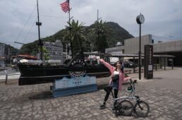 サスケハナ号の大きな模型