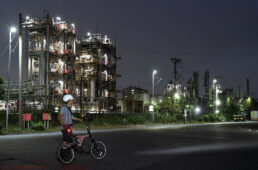 千鳥町の貨物ヤード前