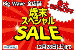 Big Wave Pro　歳末スペシャルSALE