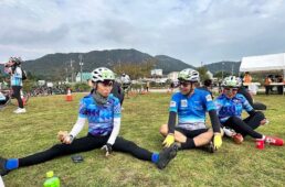 一青妙さん、平谷市長と純子夫人