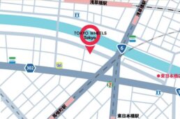 トウキョウウィールズ東京の地図
