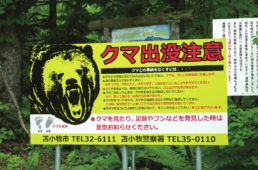 クマ出没注意