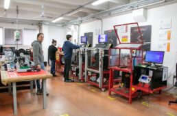 スマートトレーナーの校正を行うセクション