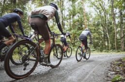 最初のグラベルセクション