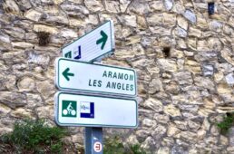 ヴィアローナの案内表示