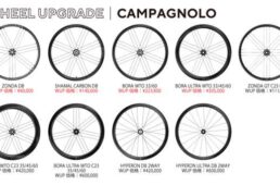 ピナレロ「ホイールアップグレードプログラム」選択ホイール追加