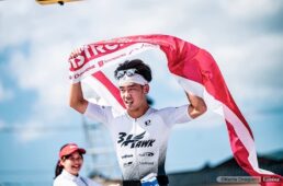 ジャイアントがトライアスロン・山岸穂高と機材サポート契約締結