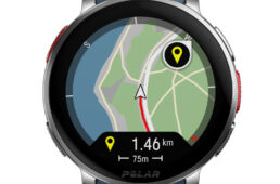 自分で設定した主要施設の方角・ルートを確認