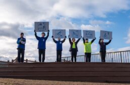 弓削高サイクリングマナー啓発隊