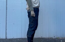 カペルミュール　デニムクロップドパンツ