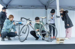 チェーンキャッチャー選手権の様子