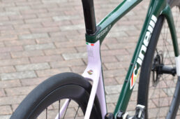 チネリ・プレッシャーⅡのシートポストまわり