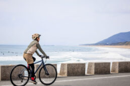 自転車は人力で遠くまで行くことができる