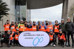 ブリヂストンサイクルが自転車競技ジュニアセイフティスクールに協賛