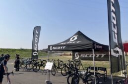 アールファクトリーのスコット試乗会