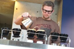 バイシクルコーヒートーキョーで腕を振るうマット氏