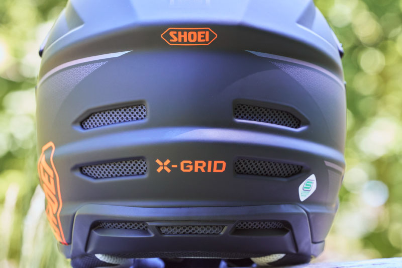 X-GRIDのベンチレーションホール(リヤ側)