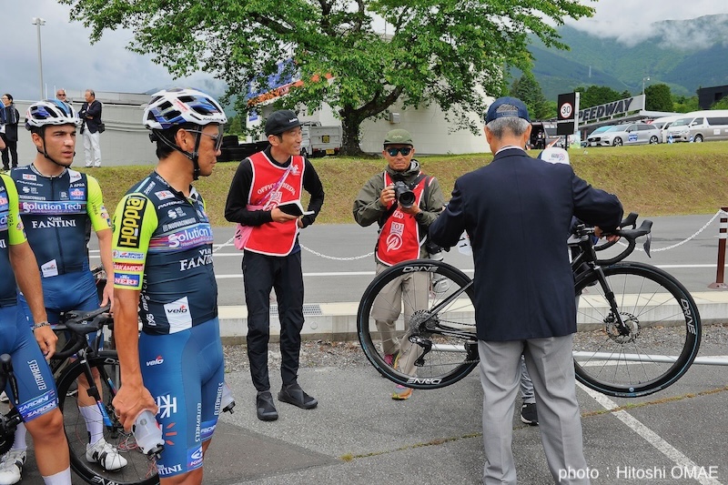 ソリューションテック・ヴィーニファンティーニのツアー・オブ・ジャパン2025　富士山ステージ