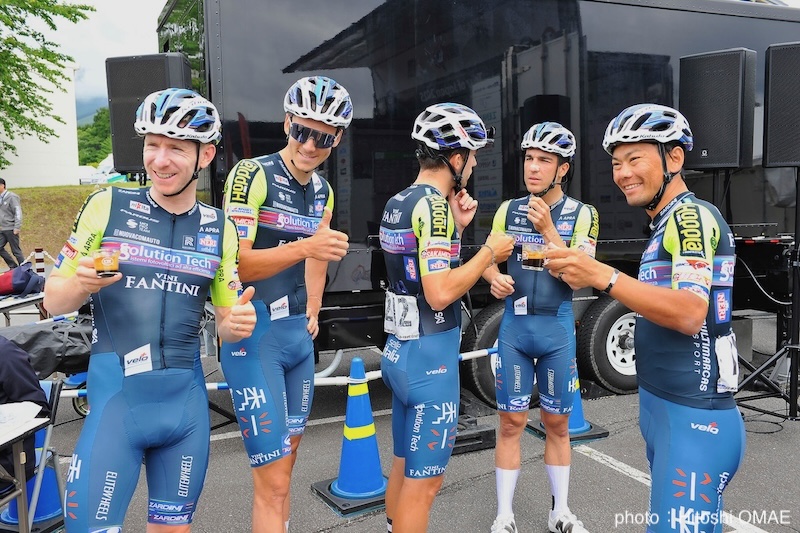 ソリューションテック・ヴィーニファンティーニのツアー・オブ・ジャパン2025　富士山ステージ