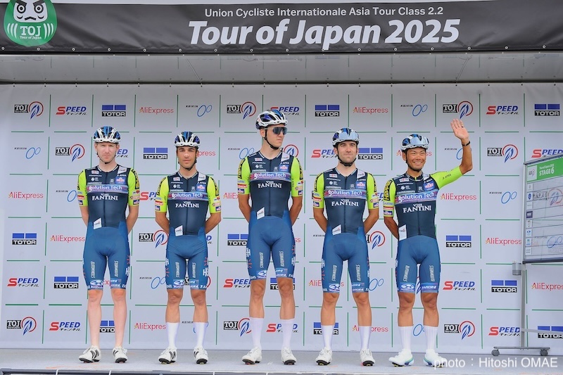 ソリューションテック・ヴィーニファンティーニのツアー・オブ・ジャパン2025　富士山ステージ