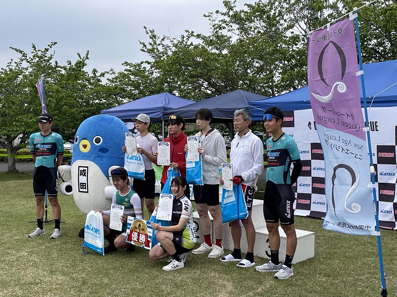 女子Qリーグ、中学生Nリーグ2025-2026シーズン開幕戦：しもふさクリテリウム5月
