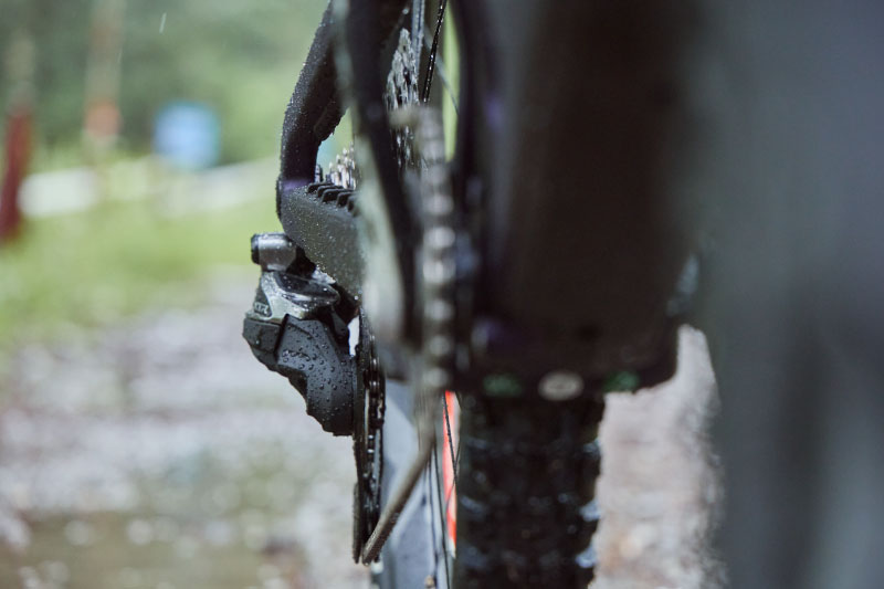 新型XTRのリヤディレーラー