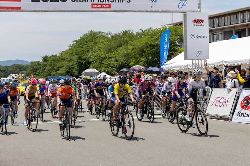 全日本選手権ロードレース2025 男子U23、女子