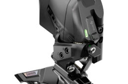 フォースAXS E1のフロントディレーラー