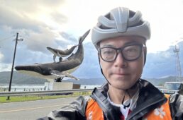 高知県の海岸線のくじら