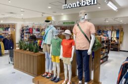 モンベル大丸心斎橋店の店内