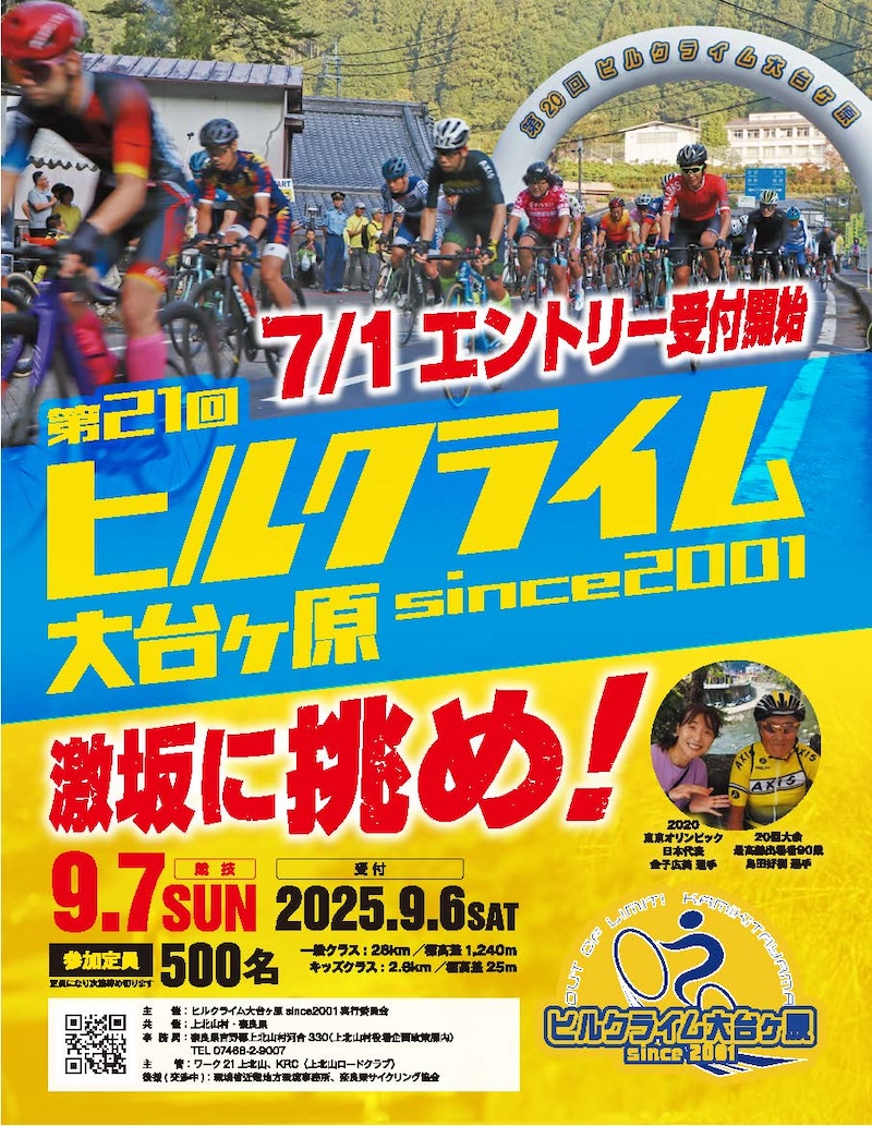 第21回ヒルクライム大台ヶ原 イベント