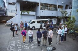 TCDに集まる学生たち