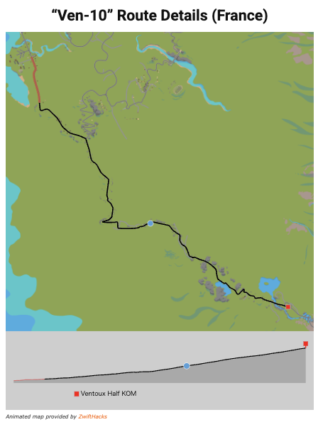 アミノバイタル®️カップ in Zwift 4th コース決定