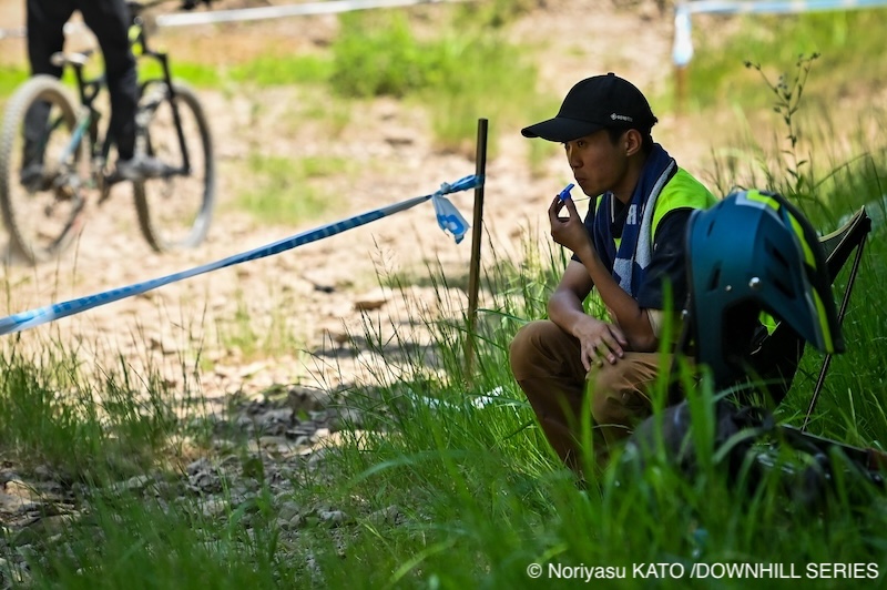 ダウンヒルシリーズ2025 第4戦 白馬岩岳MTB PARKで土屋聖眞が