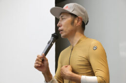 講師の56サイクル代表・筧 五郎さん