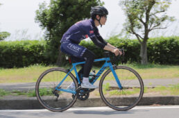 参加者ごとに、実走している姿を動画で撮影