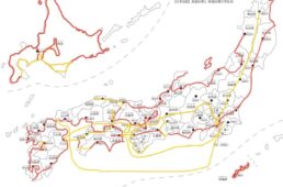 日本一周マップ